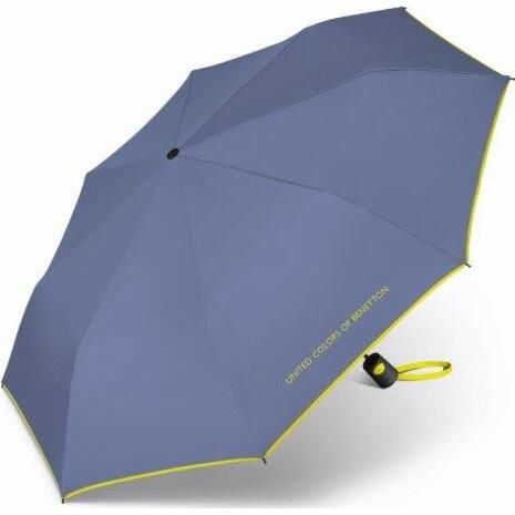 Ομπρέλα βροχής γυναικεία αυτόματη BENETTON Super Mini AC διάφορα χρώματα (1 τεμάχιο) (4077)